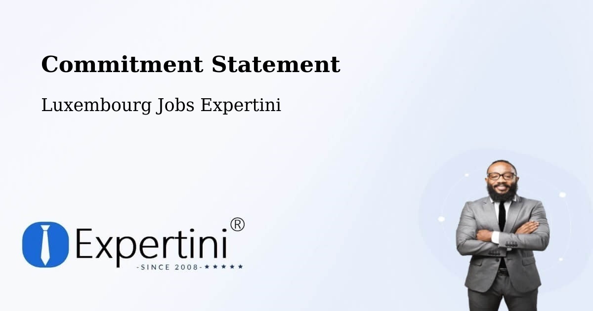 Corporate Commitment – Sandweiler - Luxembourg Jobs Expertini