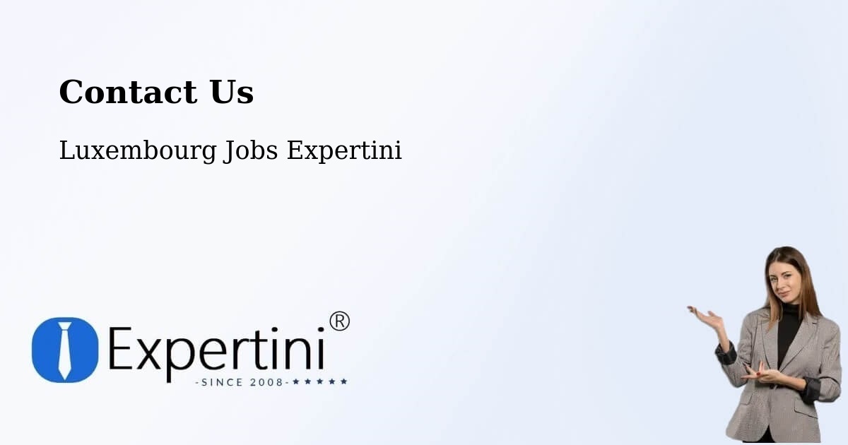 Contact Expertini – Sandweiler - Luxembourg Jobs Expertini